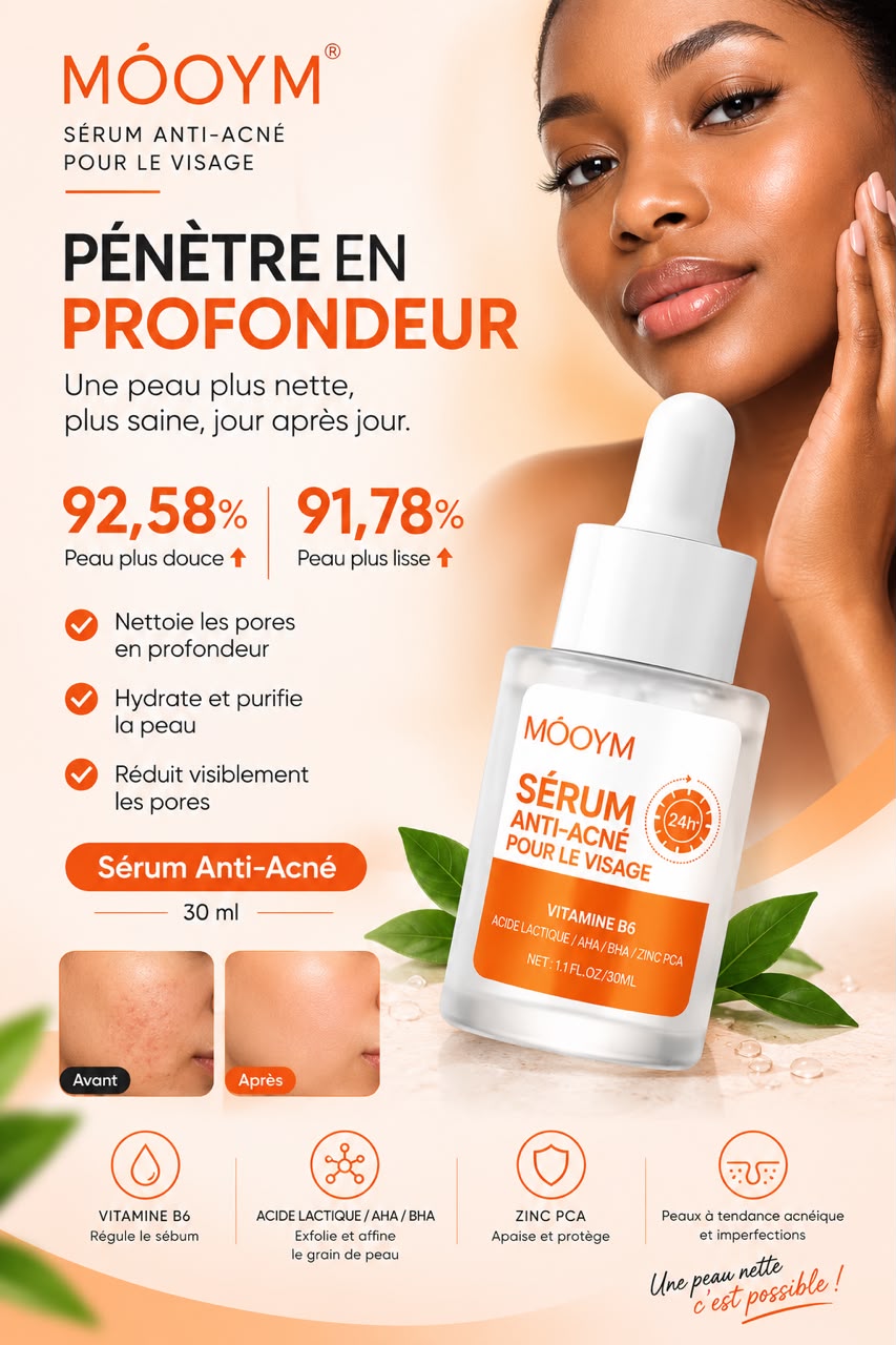 Sérum anti acnée